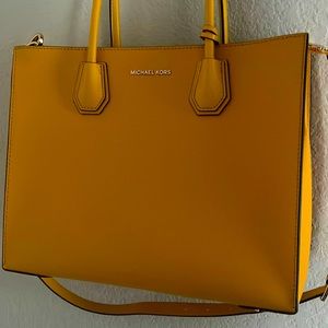 Yellow Michael Kors Purse